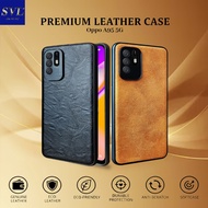 HP [WAREHOUSE SALE] Casing Oppo A95 5G Premium Leather Case Softcase Slim Cover Leather Casing