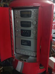 巨型 古董可口可樂卡帶 CD 收音機  卡帶正常 運作己試機大角咀交收
