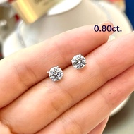Galaroom Jewelry Swiss Diamond Earrings Cz Size 0.80Ct 4 Pandans