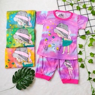 Tie dye suit for girls aged 2-4 years Tiedye children's clothingGirl