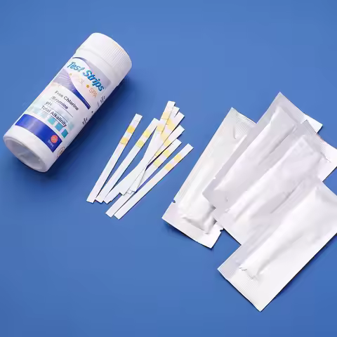 50/100PCS Water Quality Test Strip Multipurpose 7 in 1 Aquarium Test Strips Water pH Test Tools for 