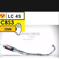 LC 4S CJ IPOH EXHAUST - CBS 3 -32MM