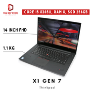 Máy tính Thinkpad X1 Cacbon Gen 7 Core i5 8365U Ram 8GB SSD 256GB Full HD IPS