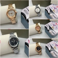 [ Premium Watch!!️ ] Fossil Women Men Watch Premium Jam Tangan Wanita Stainless Steel Classic Analog full set