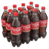 Coca Cola โค้ก รสออริจินัล สูตรน้ำตาลน้อยกว่า ขนาด 1 ลิตร x 12 ขวด