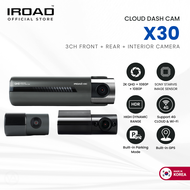 IROAD X30 3CH Cloud Dash Cam I QHD I Real HDR I Intelligent Night Vision