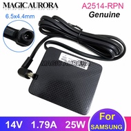 Genuine A2514_RPN 14V 1.79A 25W AC Adapter Charger for SAMSUNG C27F396FH S24F350FHN LS24F350HNXZA A2