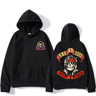 Guns N Roses Heavy Metal Hooded With Hooded Casual Comfortable Sweatshirt Long Sleeve Gothic Clothes
