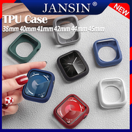 Vỏ đồng hồ bằng silicon mềm cho Apple Watch 9 45mm 41mm Vỏ bảo vệ cho apple watch series 9 8 7 6 SE2