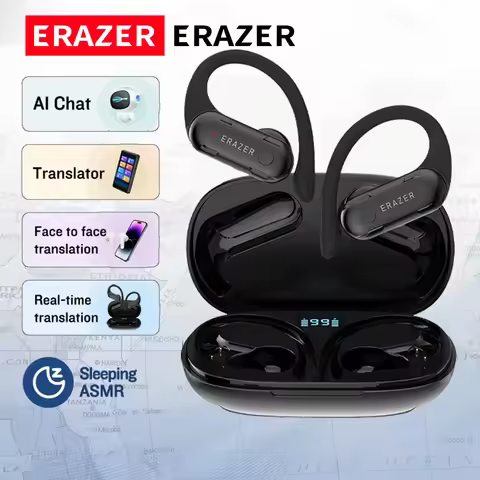 Lenovo Erazer AI Translation Bluetooth Earphone Wireless Earbud HiFi Sport Headphone Low Latency Noi