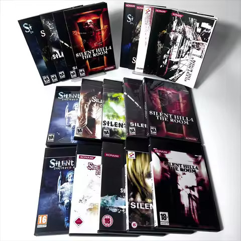 PS 2 Blu ray DVD Silent Hill Series UTSC PAL Version With Manual Copy CD Digital Burn Disc For direc