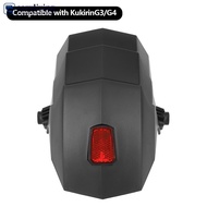 EAZYLIVING Electric Scooter Rear Fender with Taillight for Kugoo Kukirin G3 G4 Mudguard Cover Replac