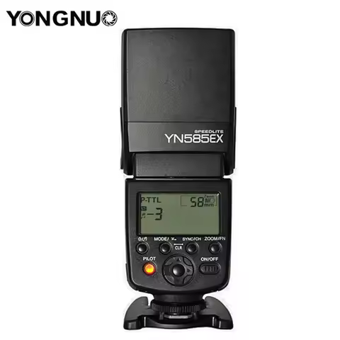 YONGNUO YN585EX P-TLL Speedlite GN58 TTL Wireless Flash Light for Pentax AF-360FGZ 540FGZ K3II K-5 K