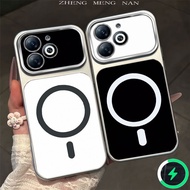 Suitable for infinix SMART 8 infinix HOT 40i Infinix Spark go 2024 New printed color+3D pattern magn