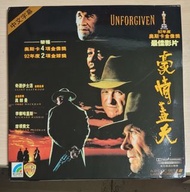 LD Unforgiven 豪情蓋天 1992年 奧斯卡金像獎最佳電影 hollywood movie 鐳射影碟 珍藏版 Stereo NTSC 原裝 LaserDisc Laser Disc 鐳射大