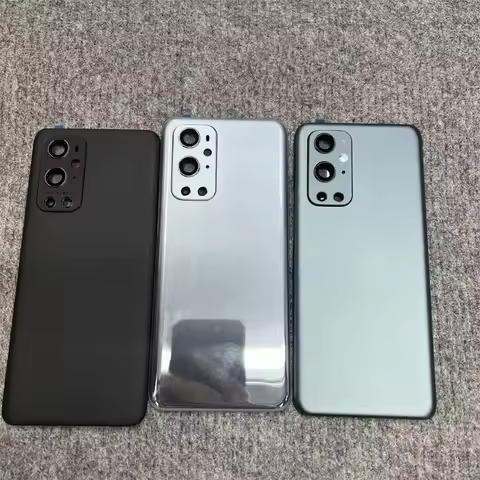 9Pro Housing For Oneplus 9 Pro One Plus 6.7" Glass Battery Back Cover Repair Replace Door Phone Rear