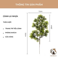 Fake tree for miniature landscapes - Realistic fake plastic pine tree branches to decorate fake tree