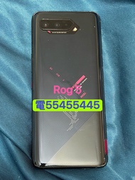 ⭐️電554 554 45⭐️Asus Rog 5 256GB 98%新香港行貨雙卡5G上網5g手機有google play有Google商店(歡迎換機) 電競手機打遊戲機玩遊戲老人家小朋友司機揸的士