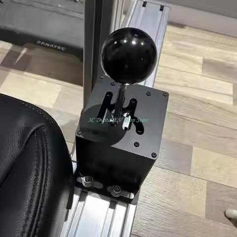 E74D High Stability PC USB Simulation Game H Gearshifter Compact for G27 G29 T300