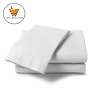 WHC Hotel Flat Fitted Bedsheet Set 1000TC Cotton
