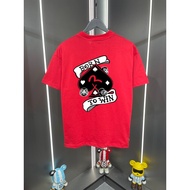 EVISU/God of Fortune 2026 Classic Round Neck Short-Sleeved T-Shirt Men Women Style 2025 Autumn Trend
