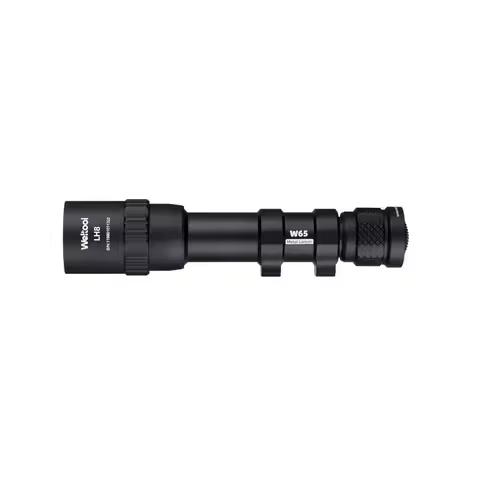 Weltool W65B/W65C "Metal Lancer" Wea pon Lights Tactical Flashlight 1750 Lumens 633yd LED Torch Ligh