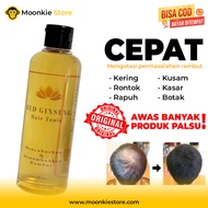 Red Ginseng Hair Tonic Serum Bpom Perawatan Rambut Rusak Dan Kering Ketombe Rontok Mengembang Kusam 