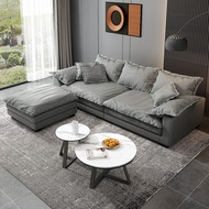 Sofa Bed Nordic Italian Down Fabric Living Room Simple Technology Fabric Sofa