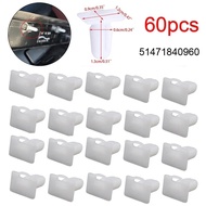 60PCS Car Door Sill Kick Plate Strip Clip Fastener 51471840960 For BMW E30 E32 E34 E36 E38 E39 E46 Z