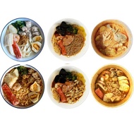 dotdotbowl Bundle D - Sampler Noodles Set (2 Gangsa + 2 Oriental Mala + 1 Tom Yum + 1 Curry Chicken)