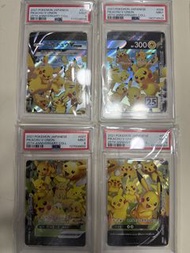 Pokemon PTCG PSA 9 2021 Pokemon Japanese Pikachu V Union V-Union 25th Anniversary Collection Set of 