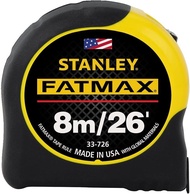 STANLEY FATMAX Tape Measure Metric/Fractional 8m/26-Foot (33-726)