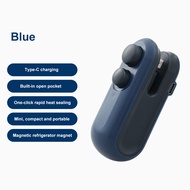 Mini Sealer Machine Household Plastic Snack Sealing Machine Portable Food Bag Sealer USB Rechargeabl