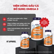Omega-3 supplements - NOW Ultra Omega-3 1000mg Fish Oil, 500 EPA / 250 DHA - HT Apparel