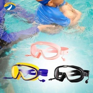 Perfeclan Kids Swim Goggles Water Pool Goggles Adjustable Silicone Strap Swim Glasses