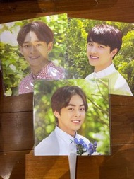 EXO CHEN XIUMIN D.O NATURAL REPUBLIC 扇子