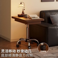 She Shelf Dining Table Dual-Use Medieval Coffee Table Small Apartment Lift Household Sofa Solid Wood