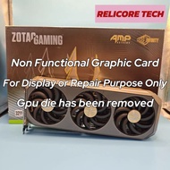 ZOTAC RTX 5090 AMP HEATSINK&PCB BROKEN GRAPHIC CARD ORIGINAL BOX (7-DAYS PRE-ORDER)