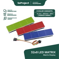 MAX7219 16x8 LED Matrix Display 4-in-1 Dot Matrix Module SPI 5V Scrolling Text
