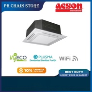 ACSON 1.5HP - 5.0HP WIFI NON-INVERTER CEILING CASSETTE  A3CK10CF-WIFI/A3LC10F A3CK15CF-WIFI/A3LC15F