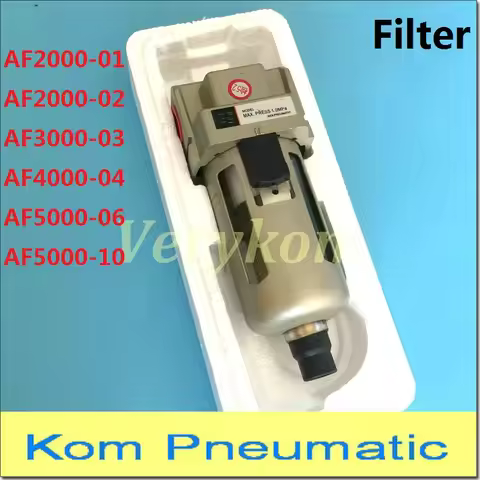 Verykom Pneumatic AF 2000-01 5000-06 M5 To 1 inch 1/4" 3/8" bsp Compressor Air Filter Cup SMC Type A