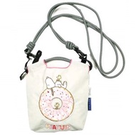 BALL & CHAIN x PEANUTS 特別版 SNOOPY DONUT 小號 Snoopy Donut 326201 P.GRAY 單肩包/斜挎包/迷你包 [近全新] [二手] [BALL &