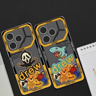HP Case Latest Tecno Pova 6hp Softcase TPUBENING Pova 6 NFC Casing camera Protector Clear Case CC9