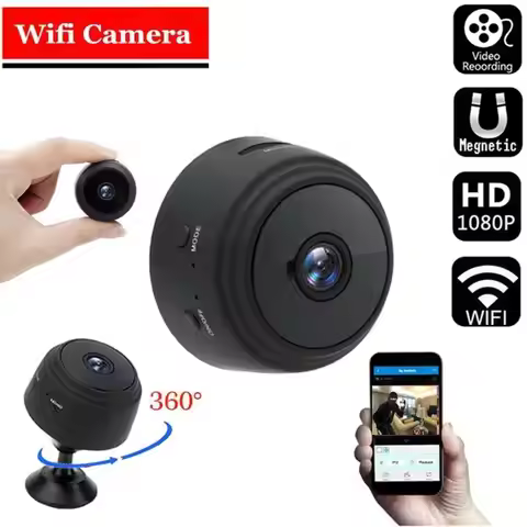 F62C Mini IP Camera 1080P Wireless Home Security Webcam Wifi Remote With Motion Detection