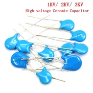 50Pcs High Voltage Ceramic Capacitor 1KV 2KV 3KV 5PF 30PF 47PF 56PF 100PF 220PF 1NF 2.2NF 3.3NF 4.7N