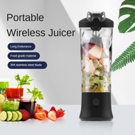 600ML Portable Blender，Personal Juice Blender，Rechargeable Mini Mixer for Fruit,Shakes and Smoothies