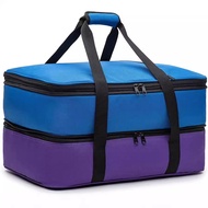 outdoor thermal bag Double Layer Picnic Bag Cross-Border Insulated Bag Lunch Bag Ice Pack Cross-Bord