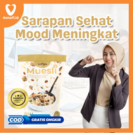 Muesli oatmeal diet 1kg By Annafi / sarapan sehat / sereal / sereal gandum / granola diet / gandum s