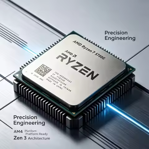 Unboxed AM4 Platform Processor AMD Ryzen 7 5700G 8-Core 16-Thread For Office Gaming Desktop