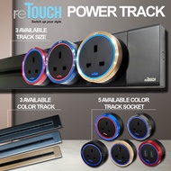 reTouch Power Track 32A Power Track Power Socket 13A Universal 13A Flat Pin USB *NOT COMPATIBLE WITH